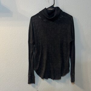 Michael Stars Charcoal Knit Top